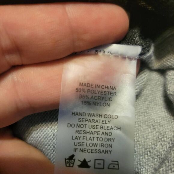 Vince Camuto Colorblock Mock Neck Sweater Women's Size Large - Picture 6 of 6